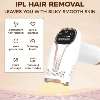 X-Spring laser hair removal device